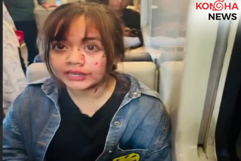 Insiden Seram di Kereta: Kaca Dilempar Batu, Penumpang Panik!