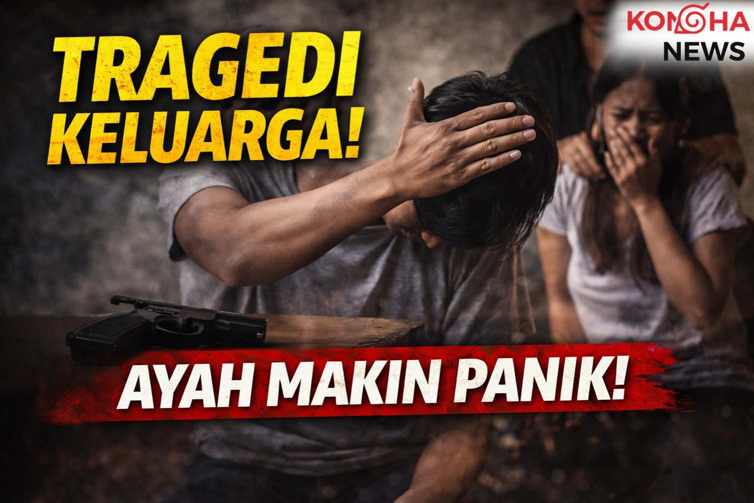VIRAL! AKSI NEKAT SEORANG AYAH BERUJUNG TRAGEDI, KELUARGA PANIK