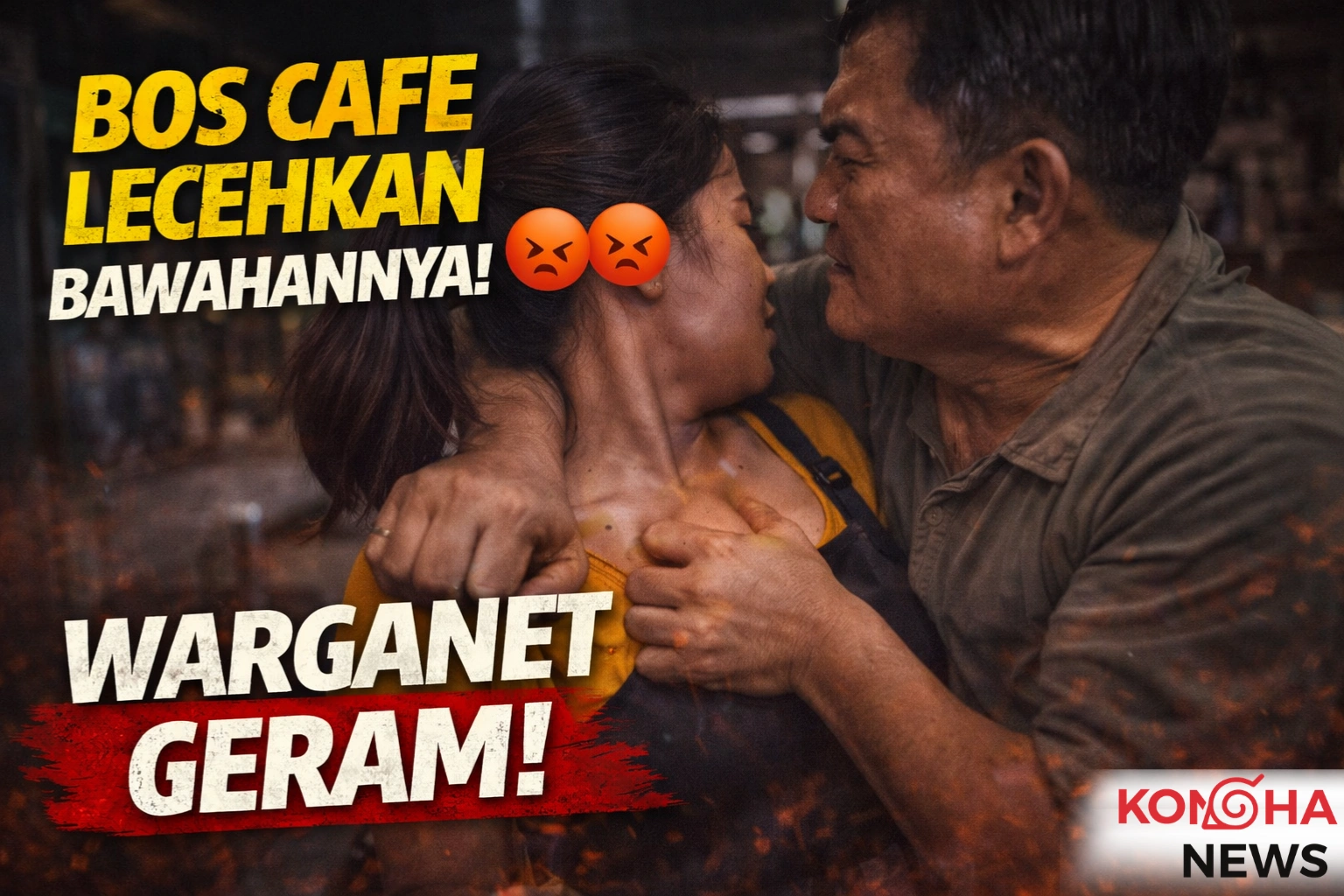 VIRAL! BOS KAFE DI MEMPAWAH DIDUGA LAKUKAN PELECEHAN TERHADAP KARYAWAN