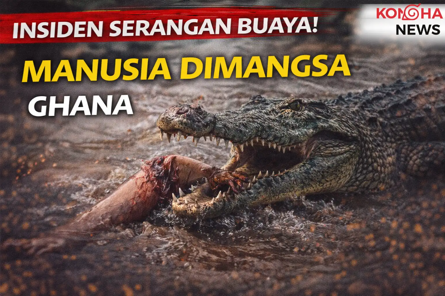 Insiden Serangan Buaya di Ghana Kembali Terjadi, Warga Diimbau Waspada
