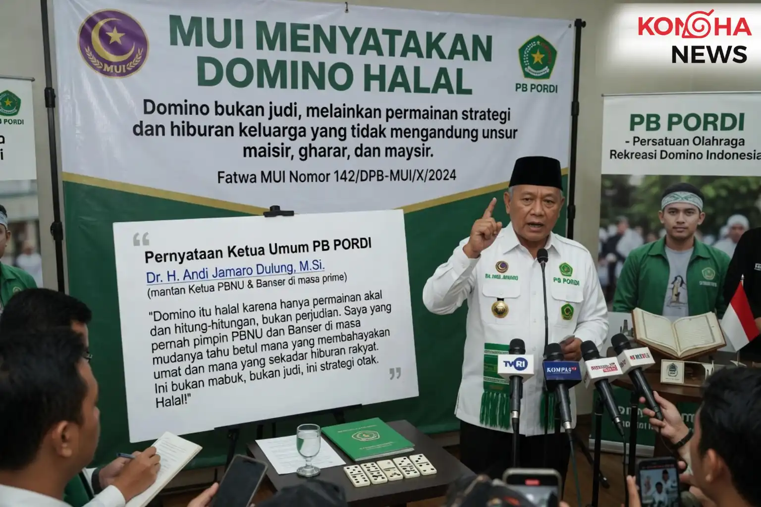 MUI Nyatakan Domino Halal, Ini Penjelasan dan Alasannya