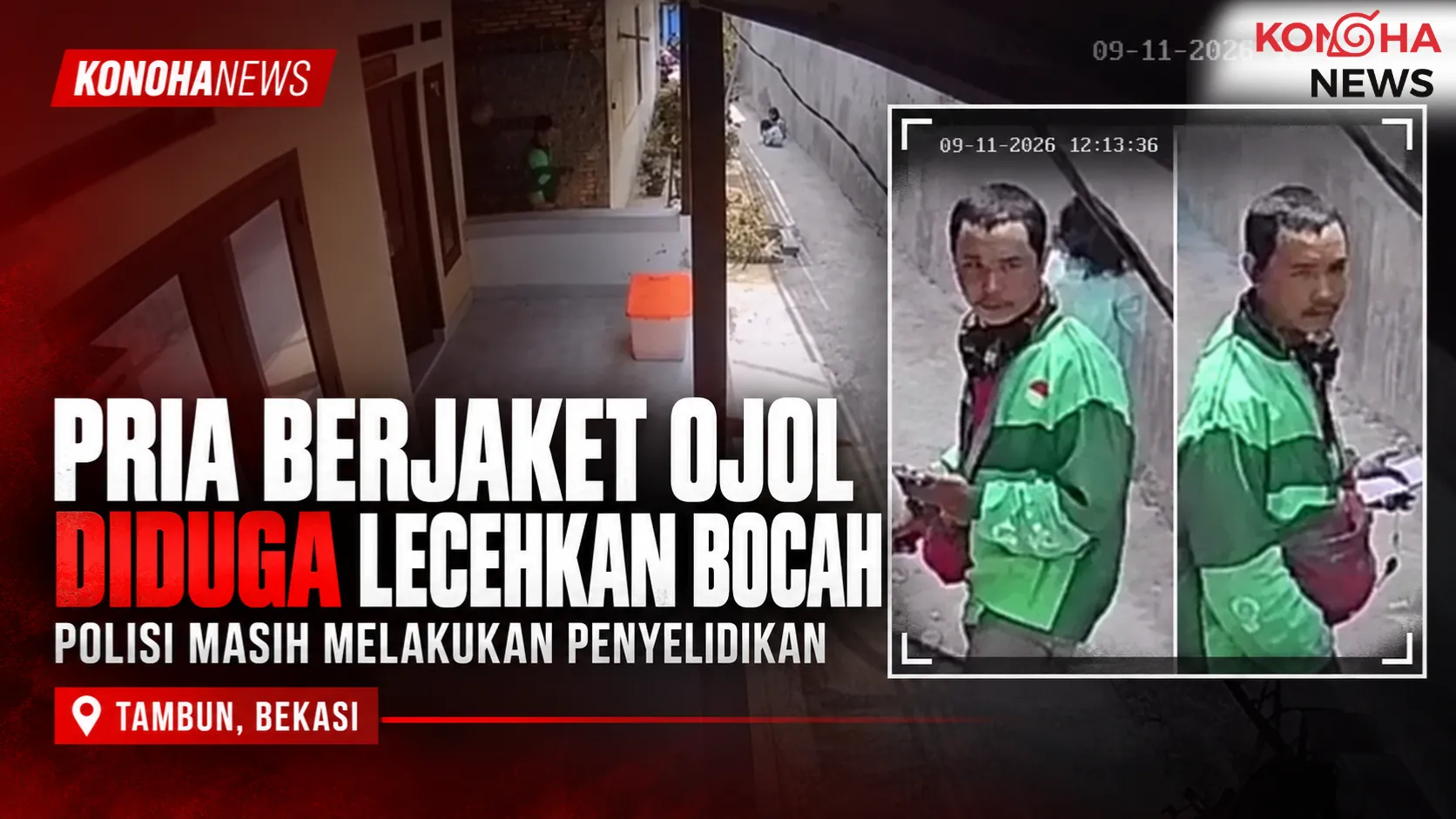 Viral Pria Berjaket Ojol Diduga Lecehkan Bocah di Tambun, Polisi Lakukan Penyelidikan