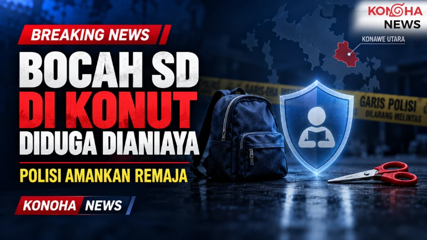 Bocah SD di Konawe Utara Diduga Dianiaya dengan Gunting, Polisi Amankan Remaja
